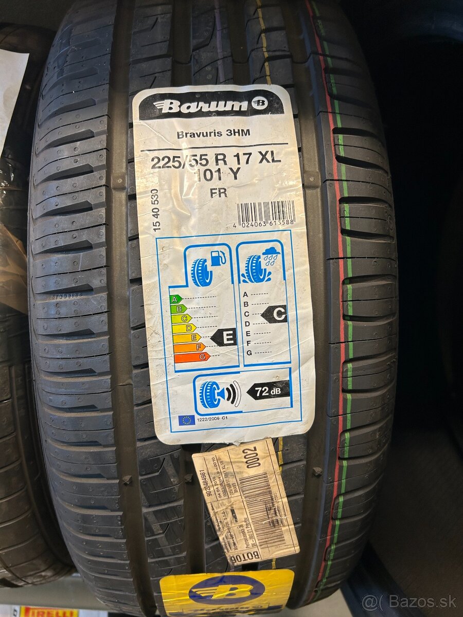 Pneumatika Barum 225/55R17