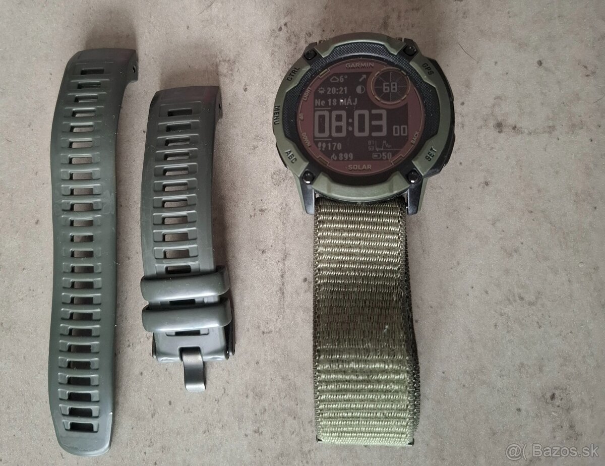 Garmin Instinct 2X Solar moss