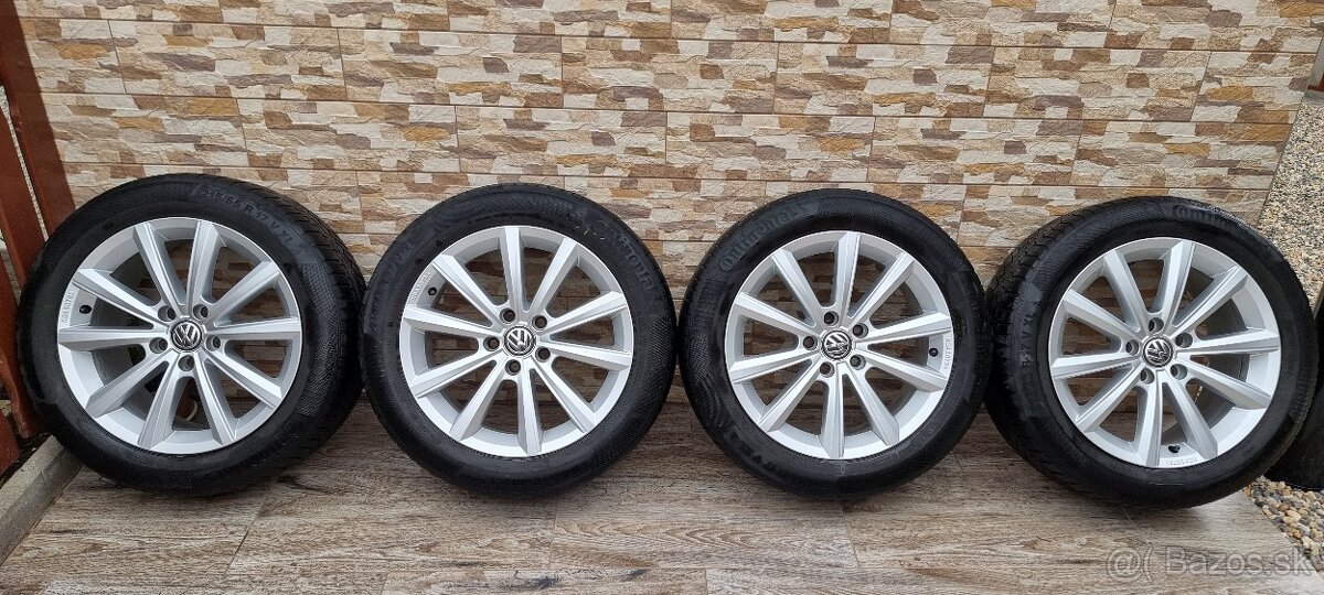 Predam orginal Vw MERANO elektrony 5x112 r17 et45 J7