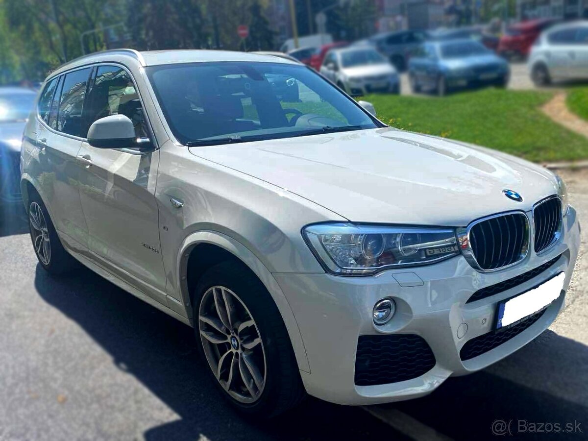 BMW X3 xDrive20d nadštandardná výbava– 140 kW, len 82 900 km