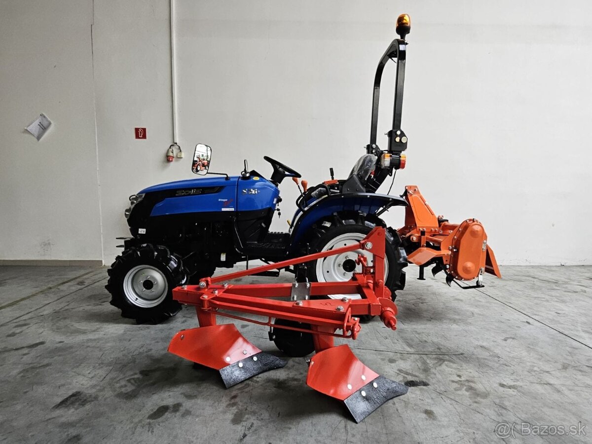 Malotraktor Solis 26, pluh a rotavátor v cene, AKCIA