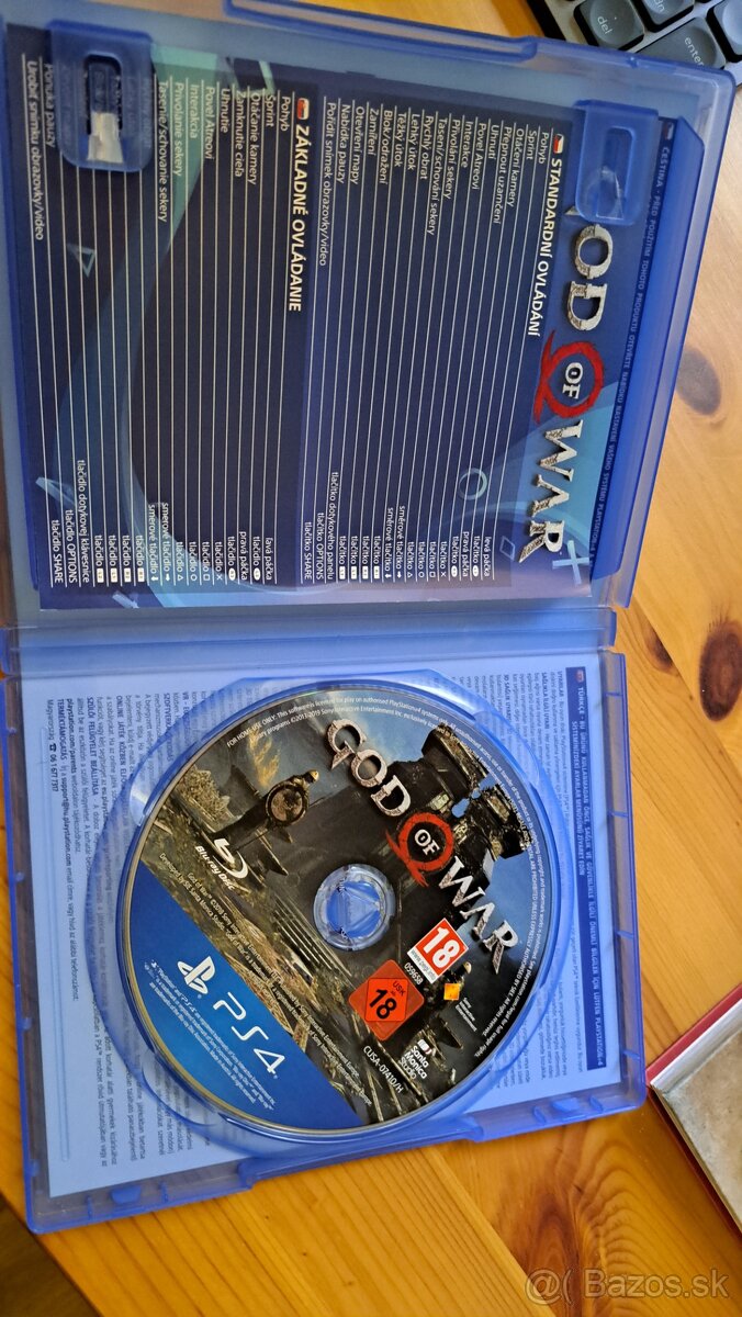 Hra God of War na PS4