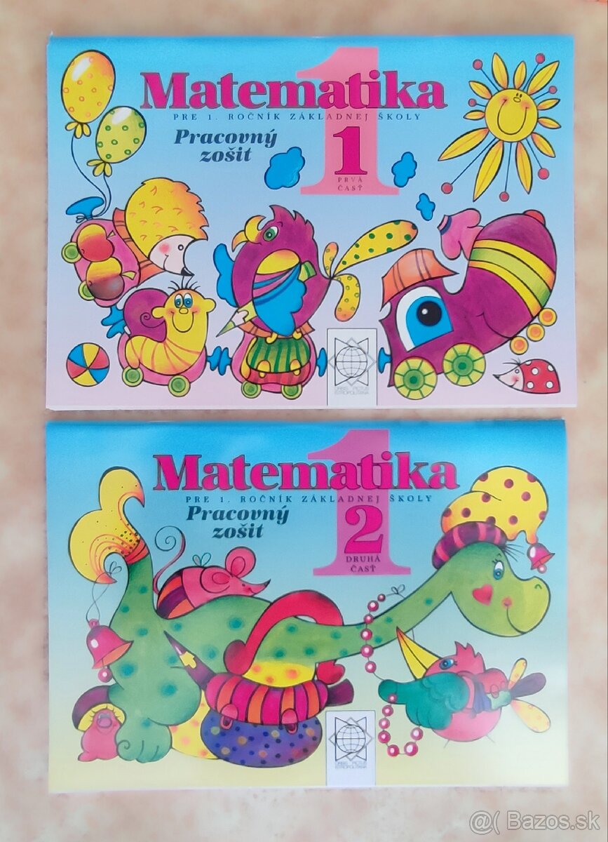 Staré pracovné zošity Matematika 1.-4. ročník