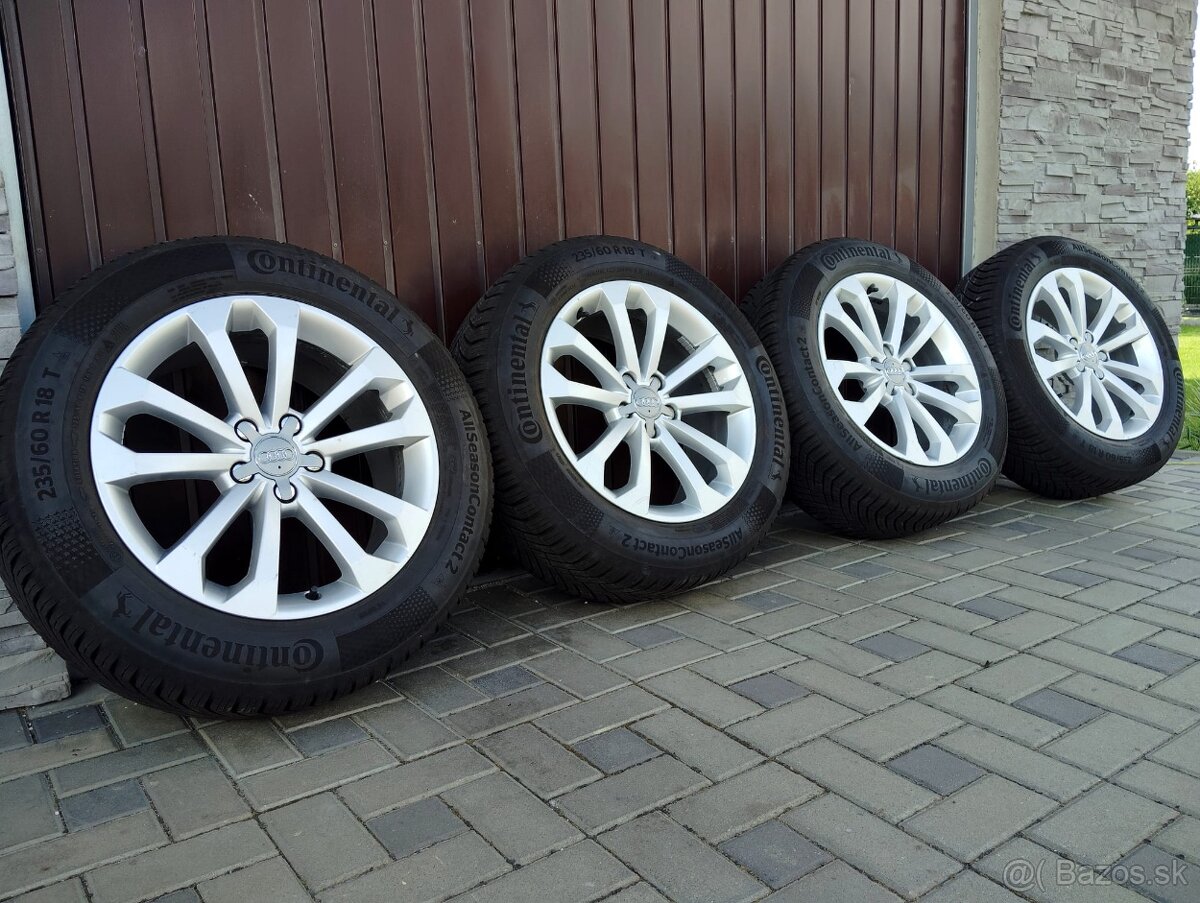 Originálne hliníkové disky 5x112 R18 AUDI