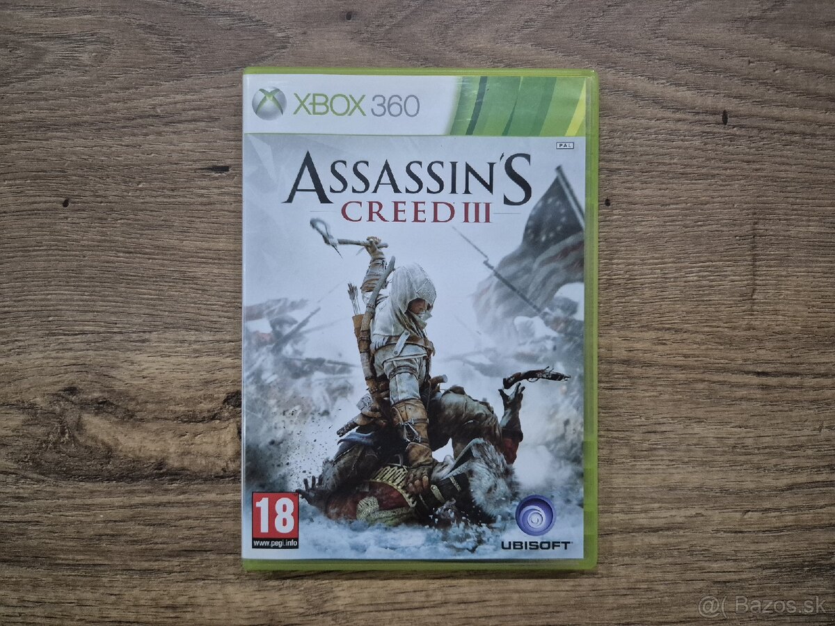 Hra na Xbox 360 - Assassin's Creed 3