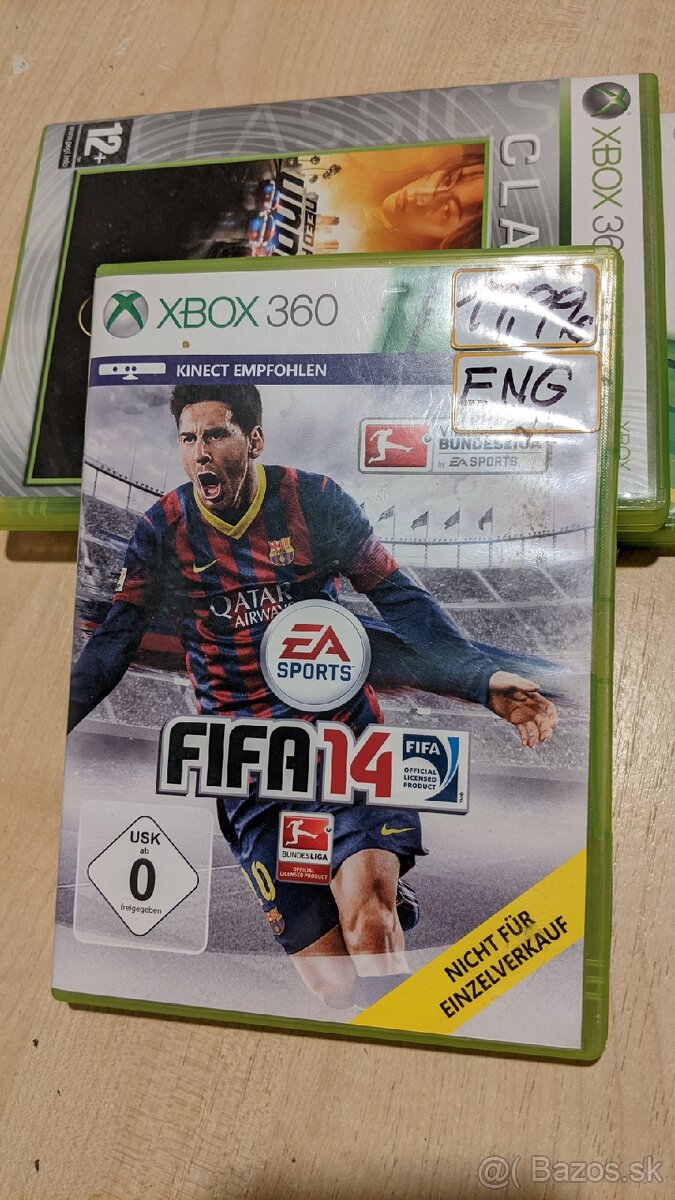 FIFA 14 a Kinect Adventures