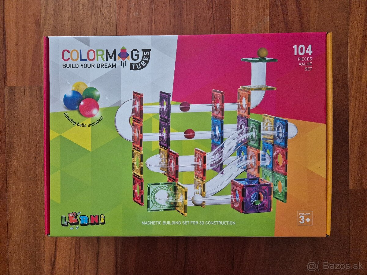 Magnetická guličková dráha Colormag