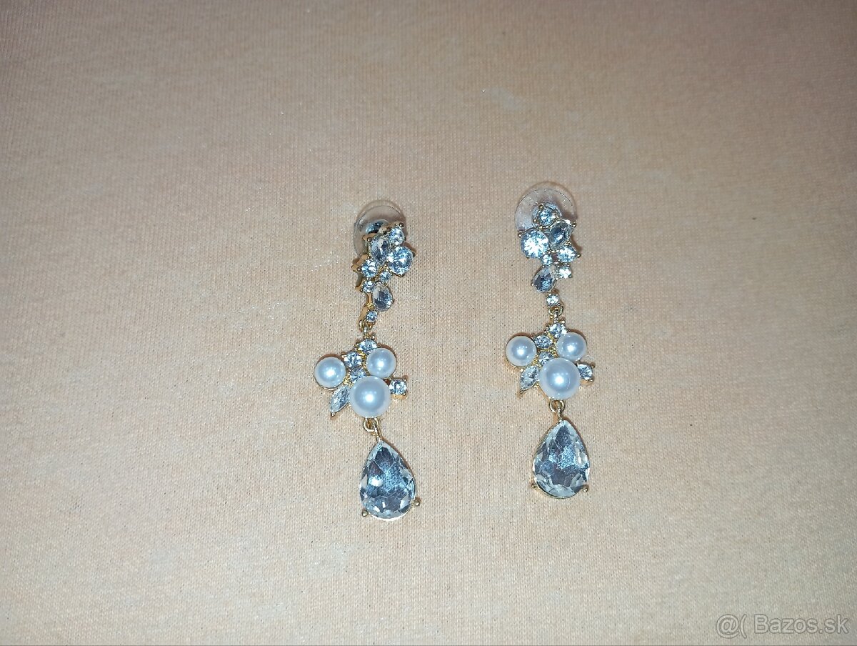 Svadobné náušnice viac druhov