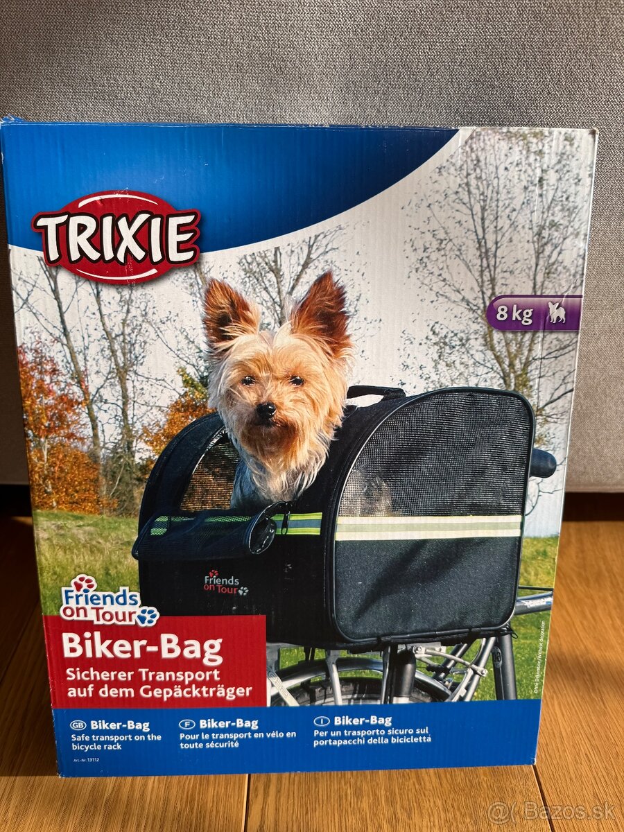 Trixie prepravka na bicykel pre psy/mačky