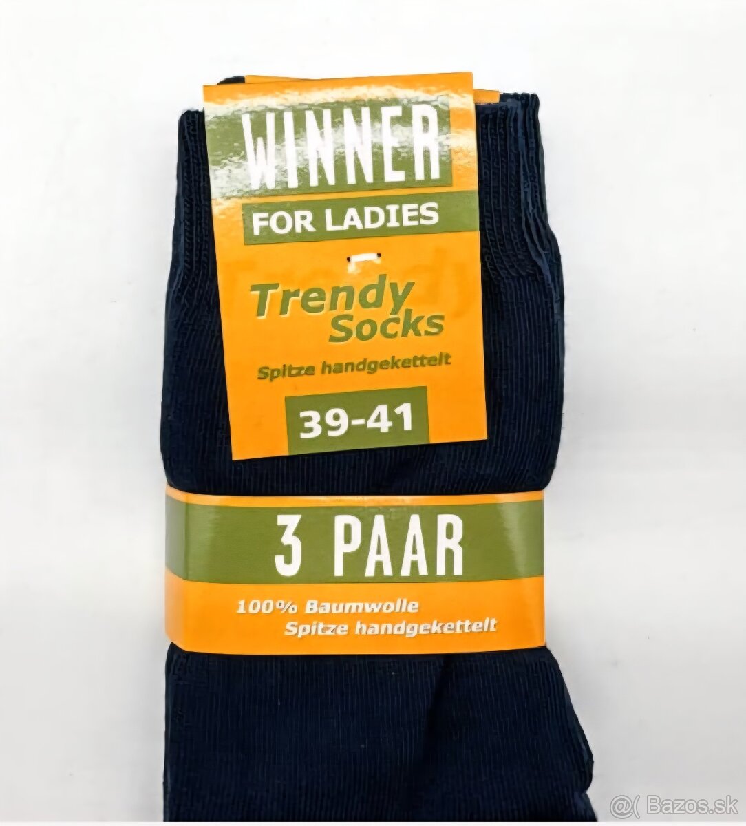 Bavlnené ponožky - 100% bavlna. č.39-41