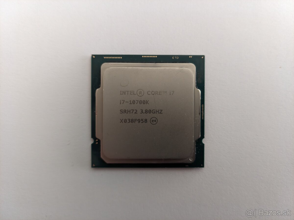 Intel Core i7-10700K, 3.80 GHz, 16 MB Cache, socket 1200
