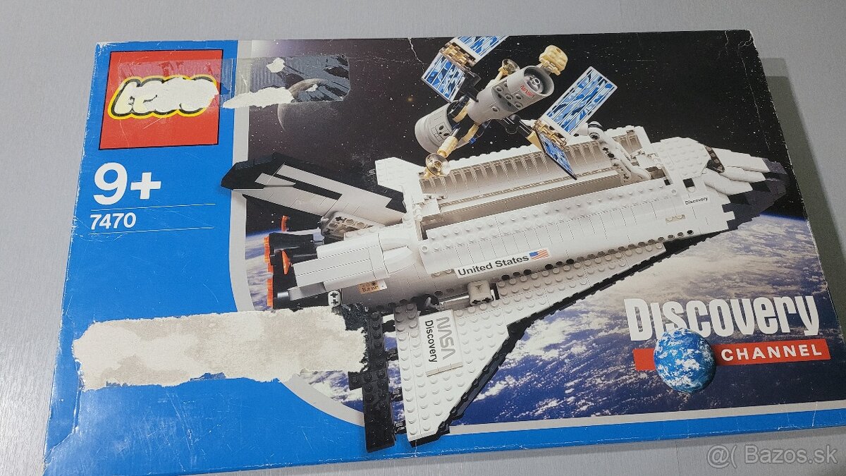 Predám retro LEGO 7470 Space Shuttle Discovery z roku 2003