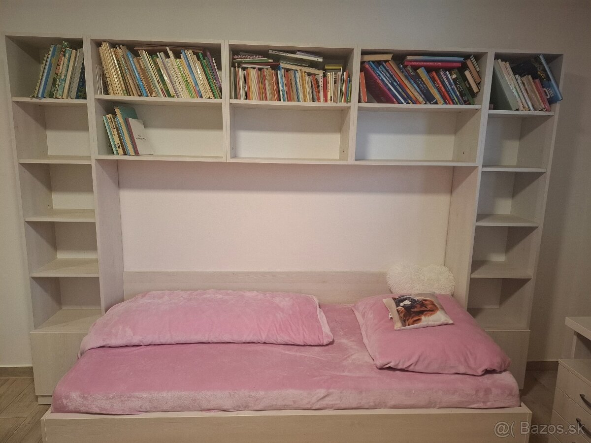 Postel detská rozkladacia