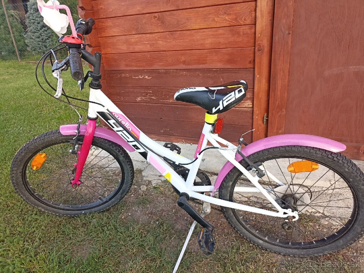 Dievčenský bicykel veľkosť 20