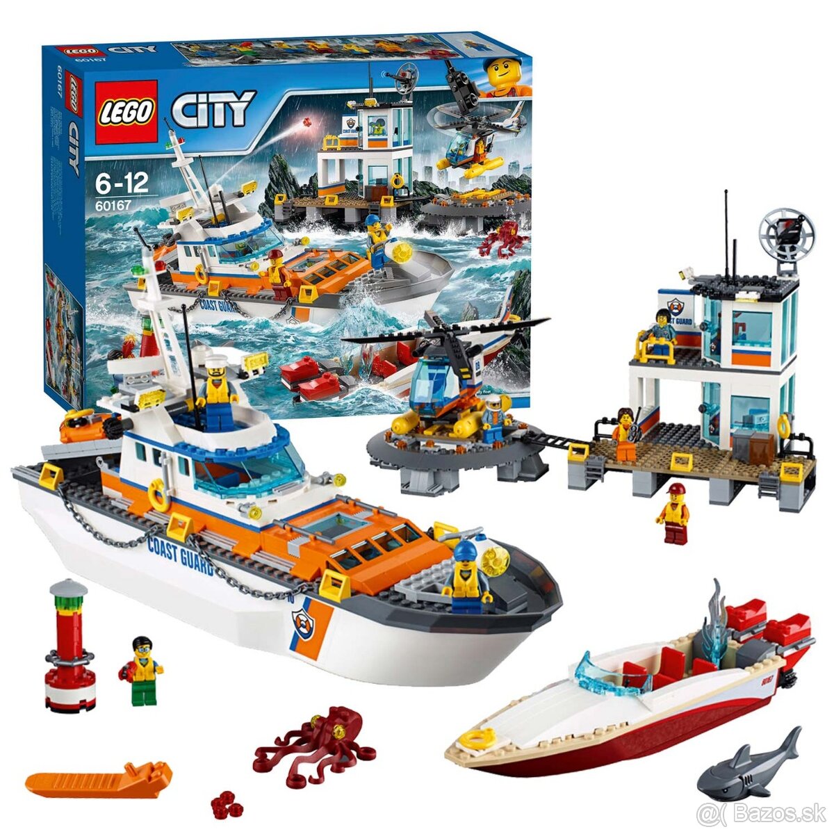 Predám LEGO CITY 60167 Základňa pobrežnej hliadky -