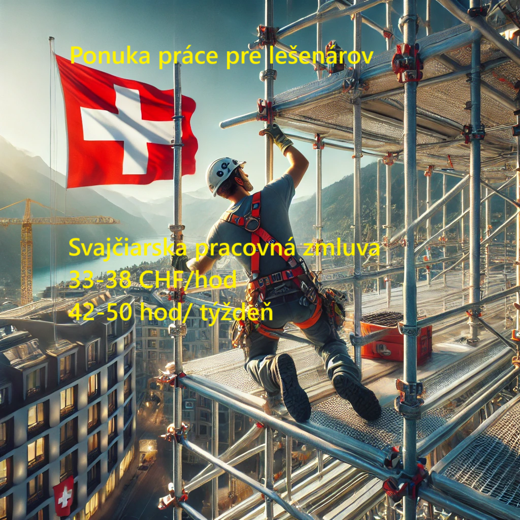 HĽADÁME LEŠENÁROV DO ŠVAJČIARSKA