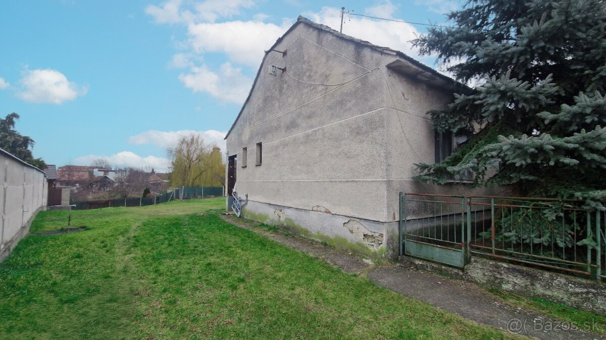 Predám starší suchý dom