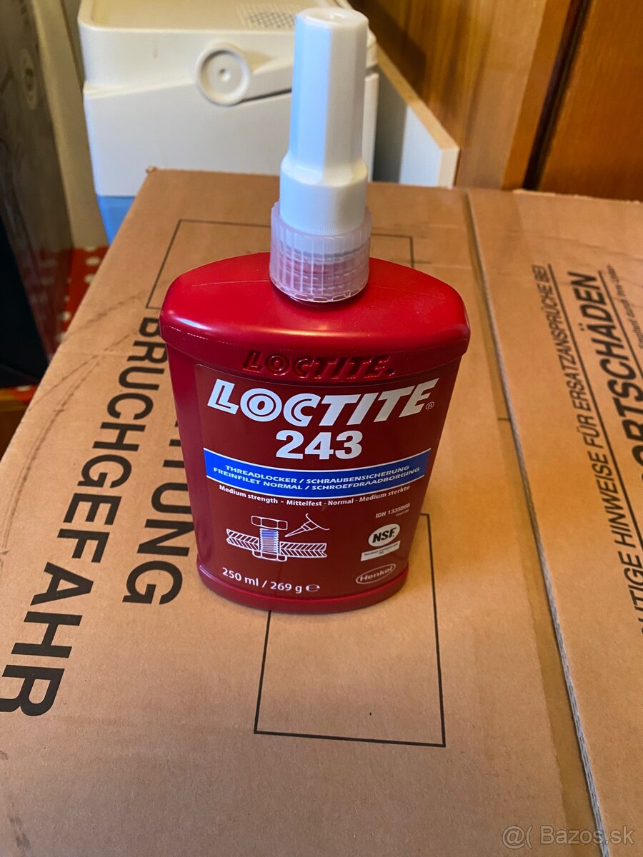 LOCTITE 243 - 250 ML, STREDNEPEVNOSTNÝ