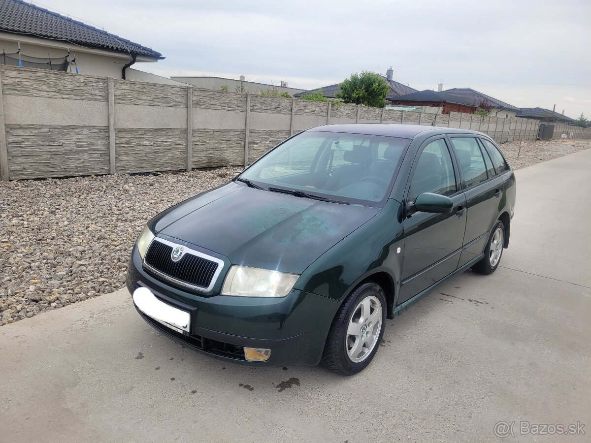 Predam škoda fabia combi 1.9 tdi diesel kw 74 r.v 2002