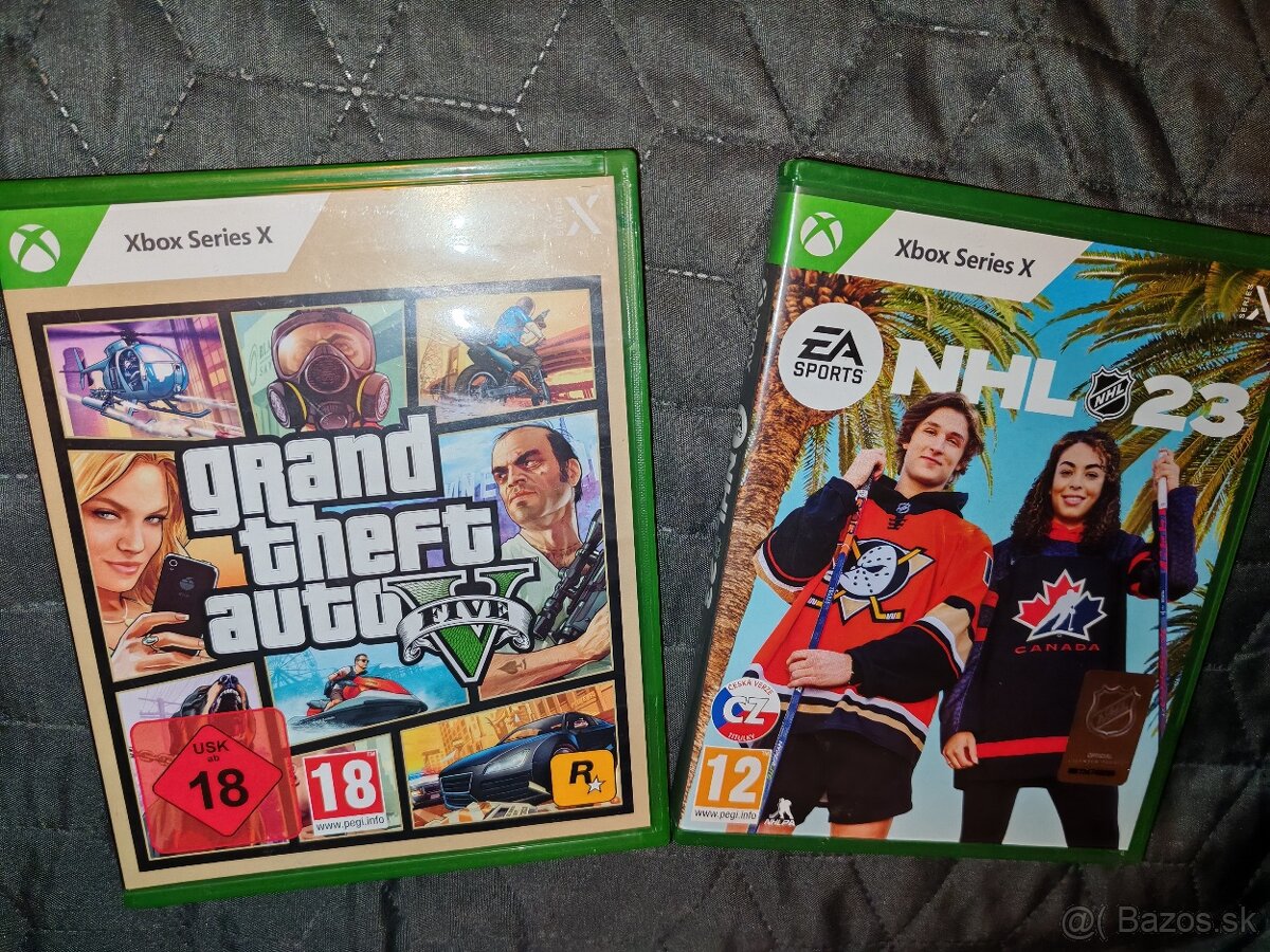 Gta V, Nhl 23 xbox series X