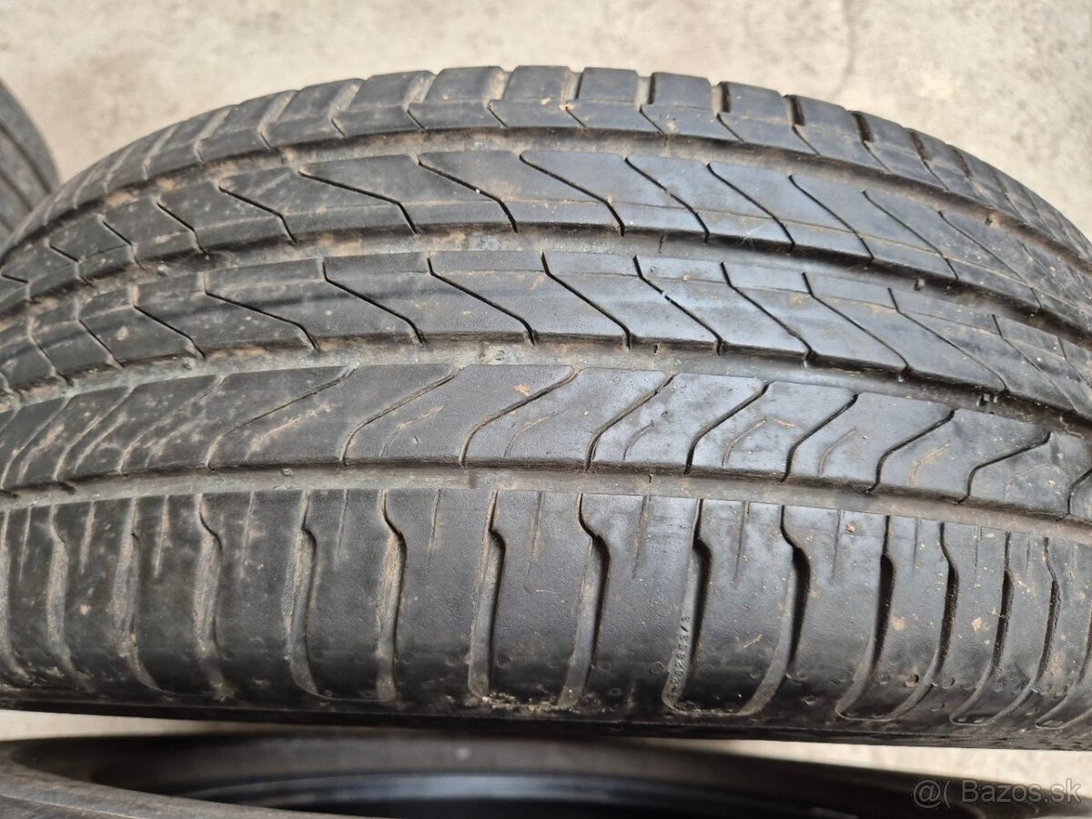 205/60 r16 letné 4 ks CONTINENTAL dezén 7,6 - 7,1 mm DOT2023