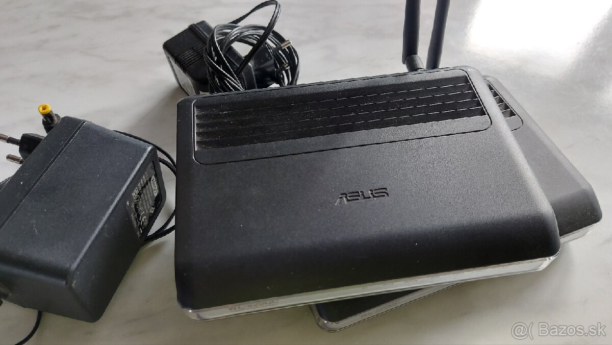 Wi-Fi router ASUS WL-520gC, GW/AP, 125Mb/s, SMA