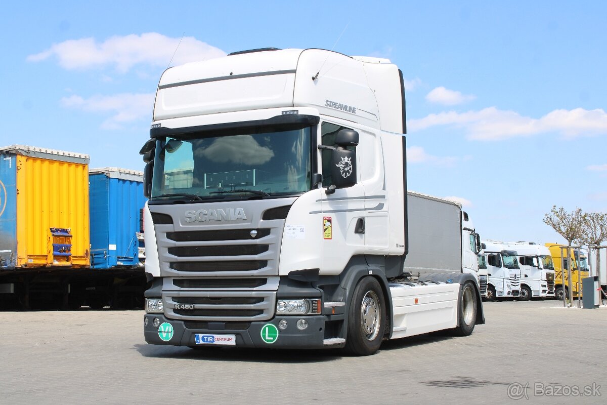 Scania R450, EURO 6, LOWDECK, RETARDER