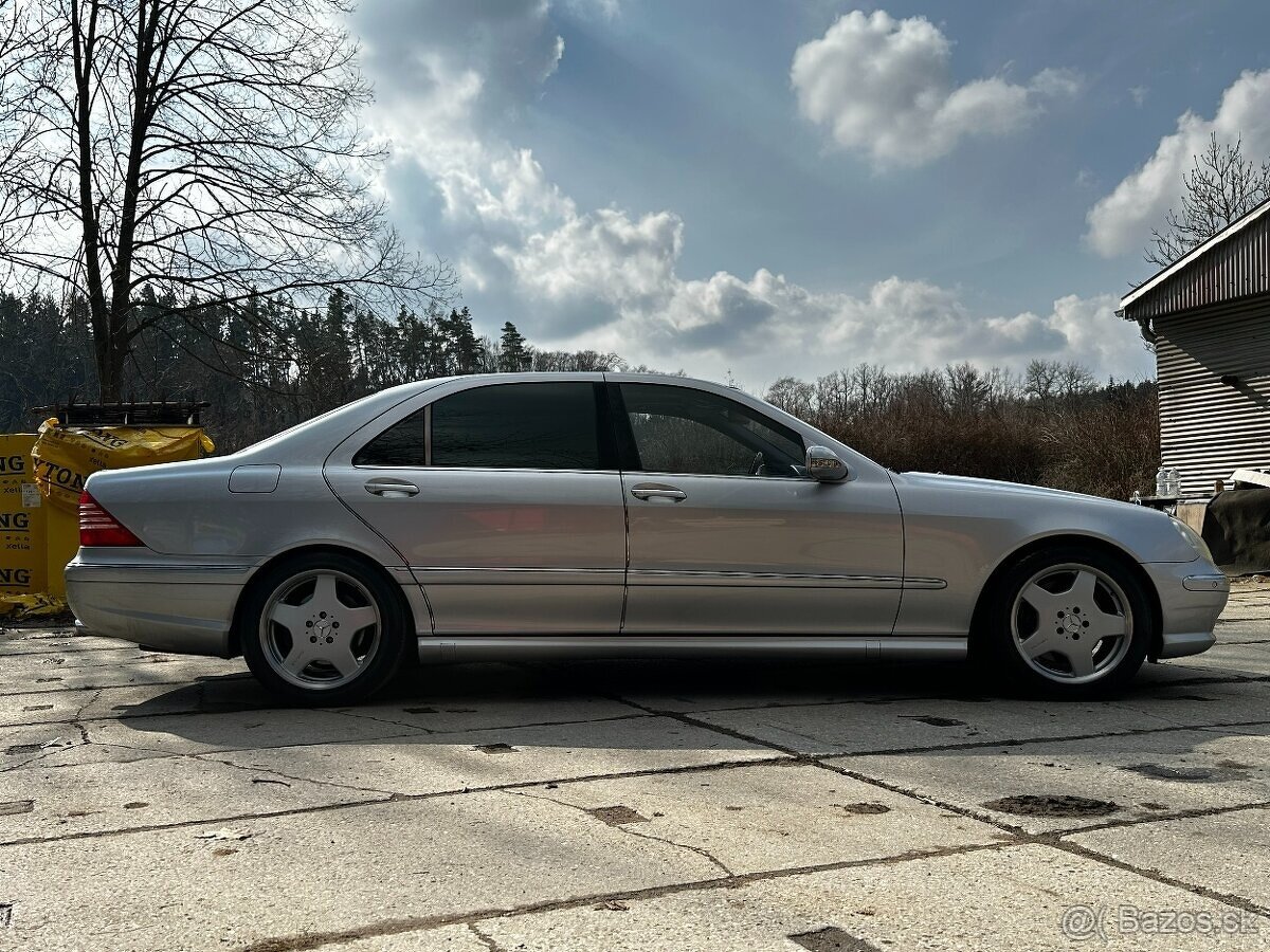 Mercedes-Benz S S55L AMG Long beautiful, iba 103 t km, r. 2