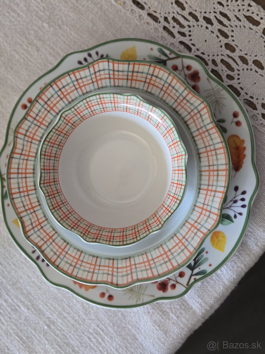 Porcelanova obedova suprava