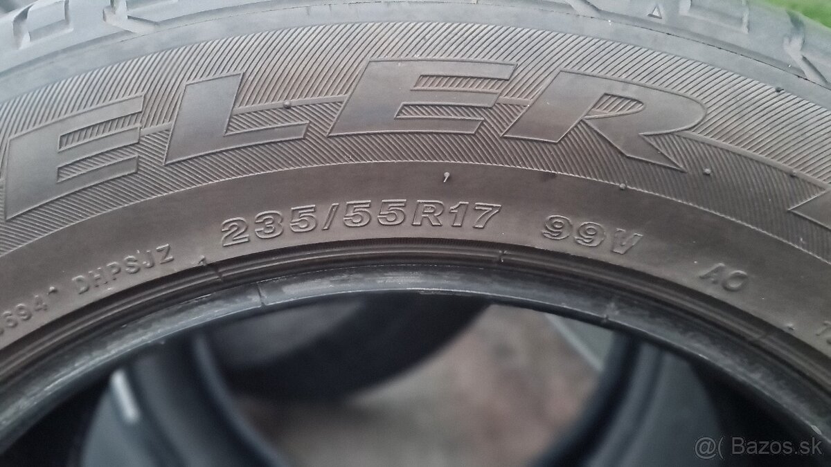 235/55R17 letné pneumatiky