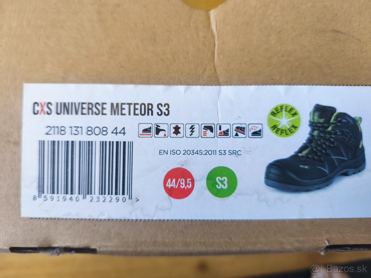 Pracovná obuv S3  CXS Universe Meteor