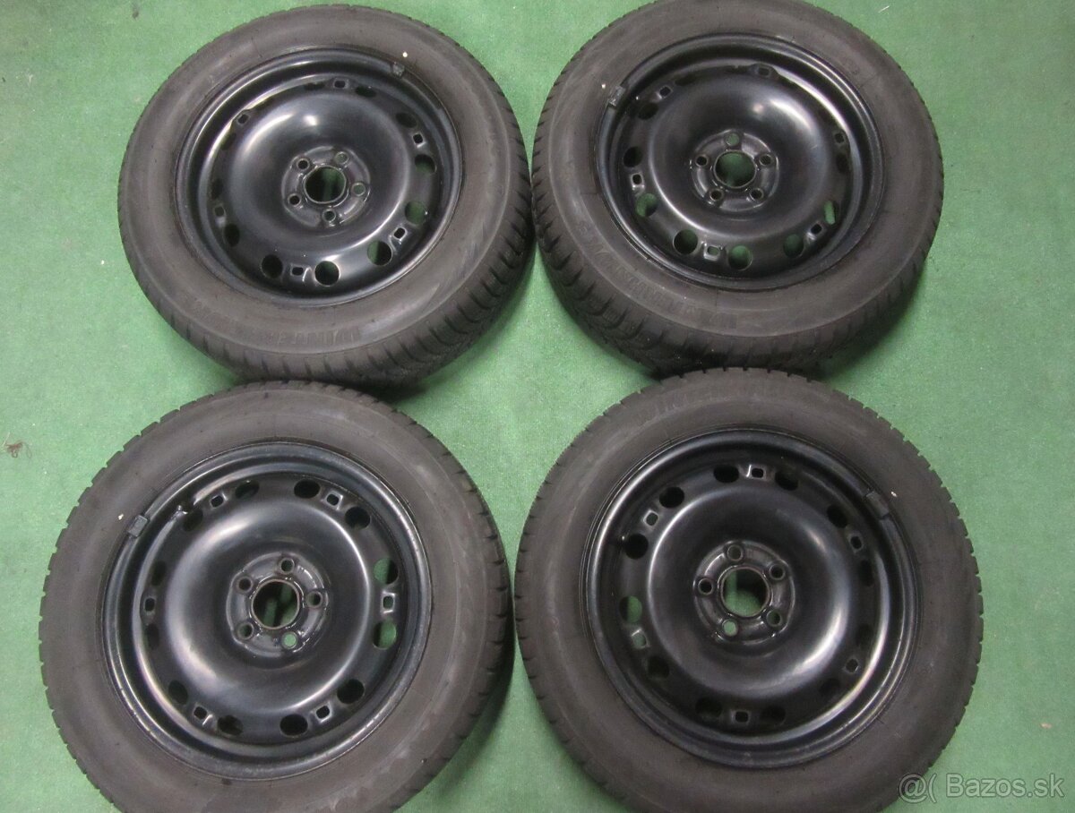 R15 zimná sada FABIA rozteč 5x100 185/60r15 firestone