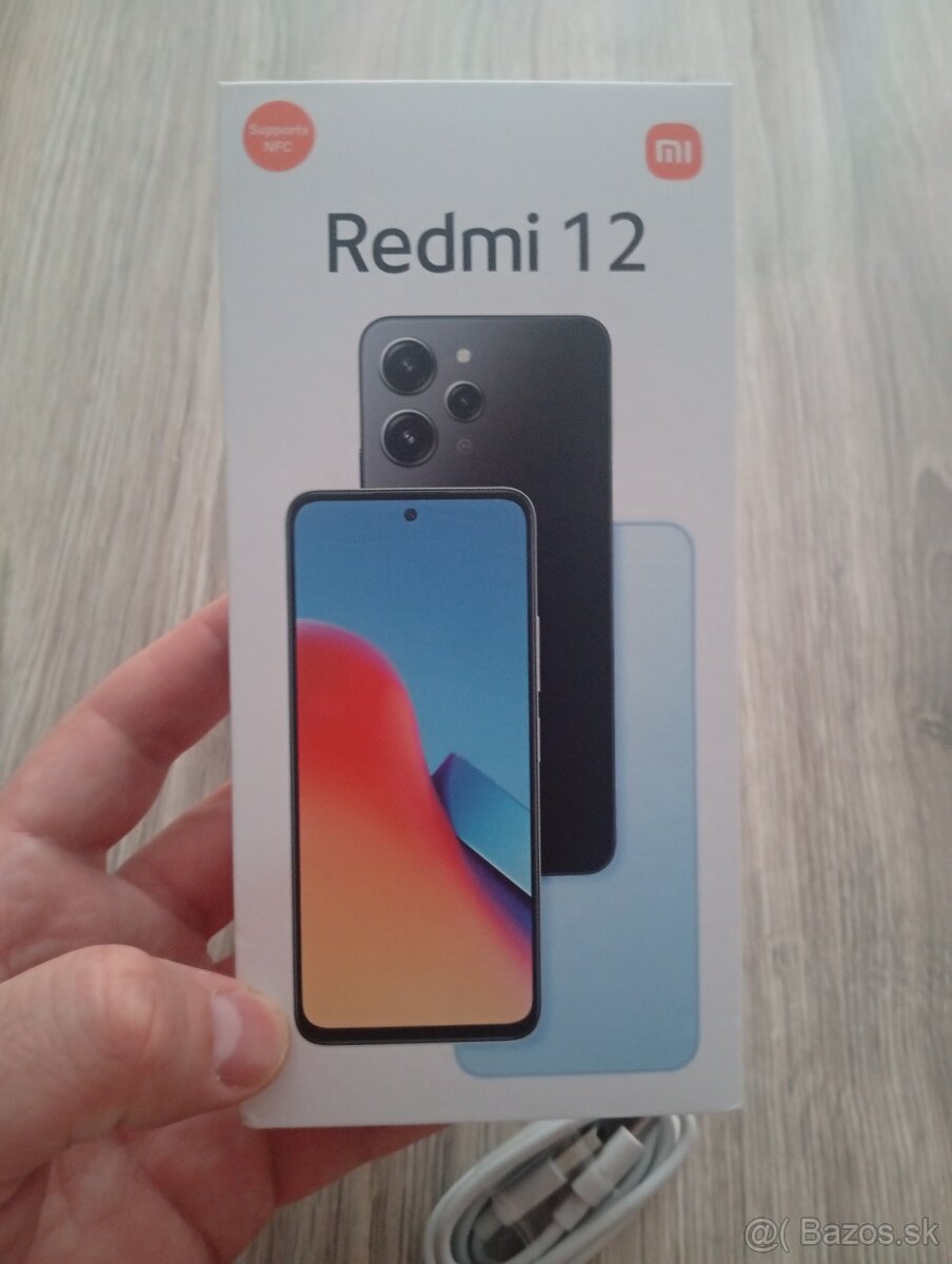 Xiaomi Redmi 12 čierny