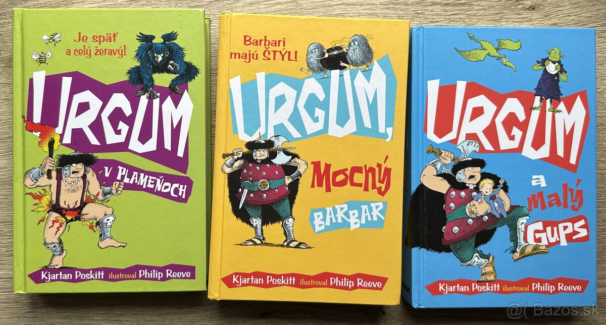 Urgum 3knihy za 20EUR