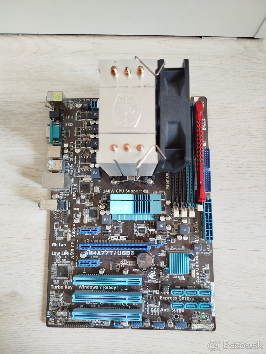 Phenom II X4 3.2Ghz | Asus M4A77T | 8GB RAM