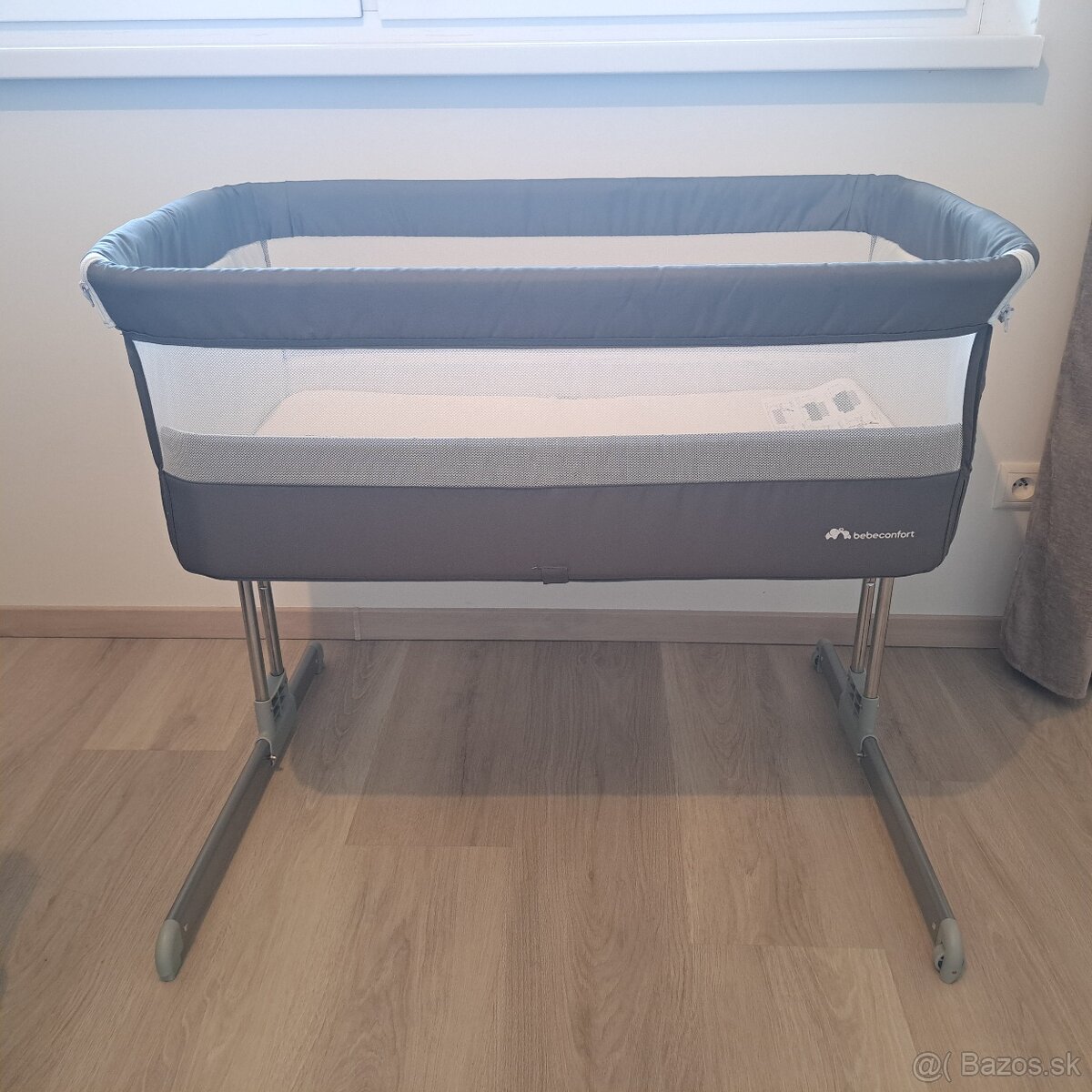 Detská postieľka Bebeconfort Calidoo Gray Mist