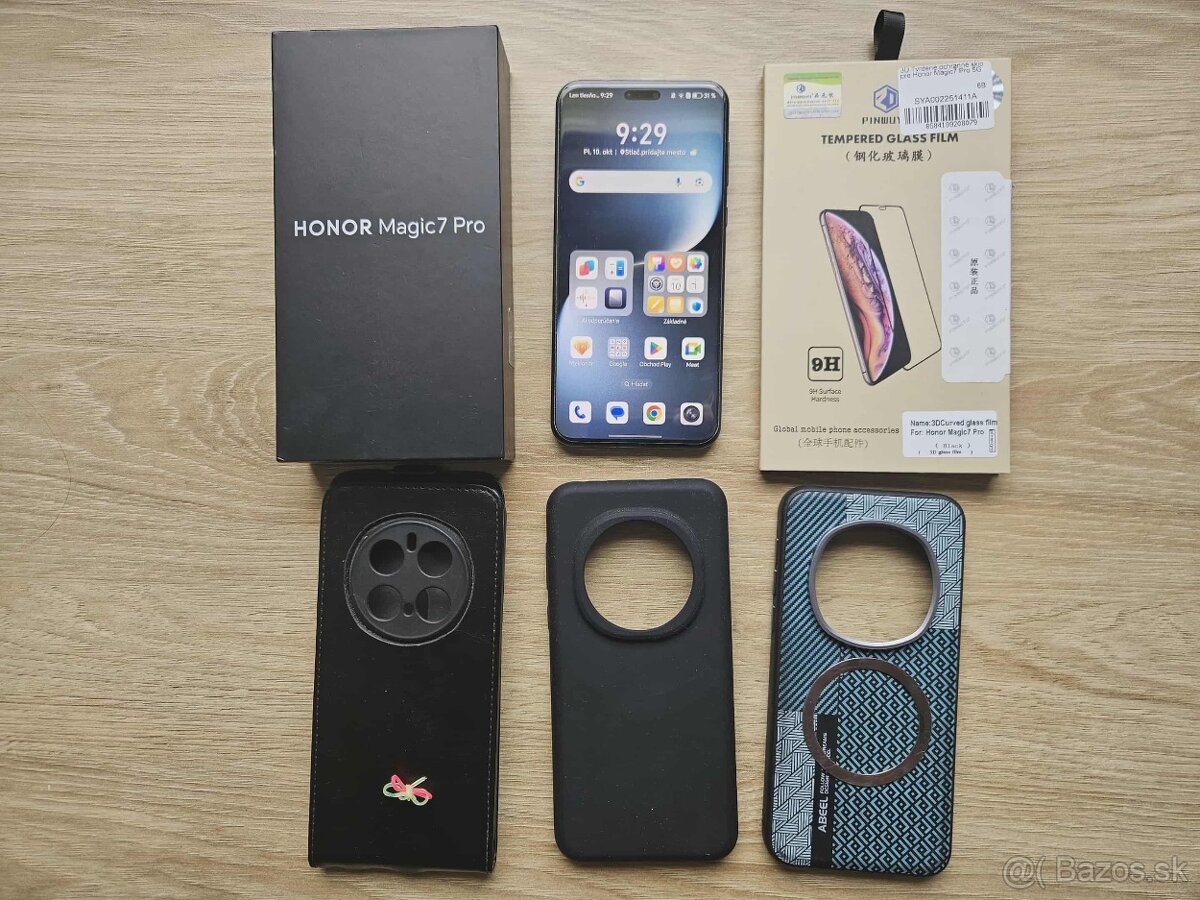 HONOR Magic7 Pro 12GB/512GB Black,top, zaruka Alza,kryt,sklo