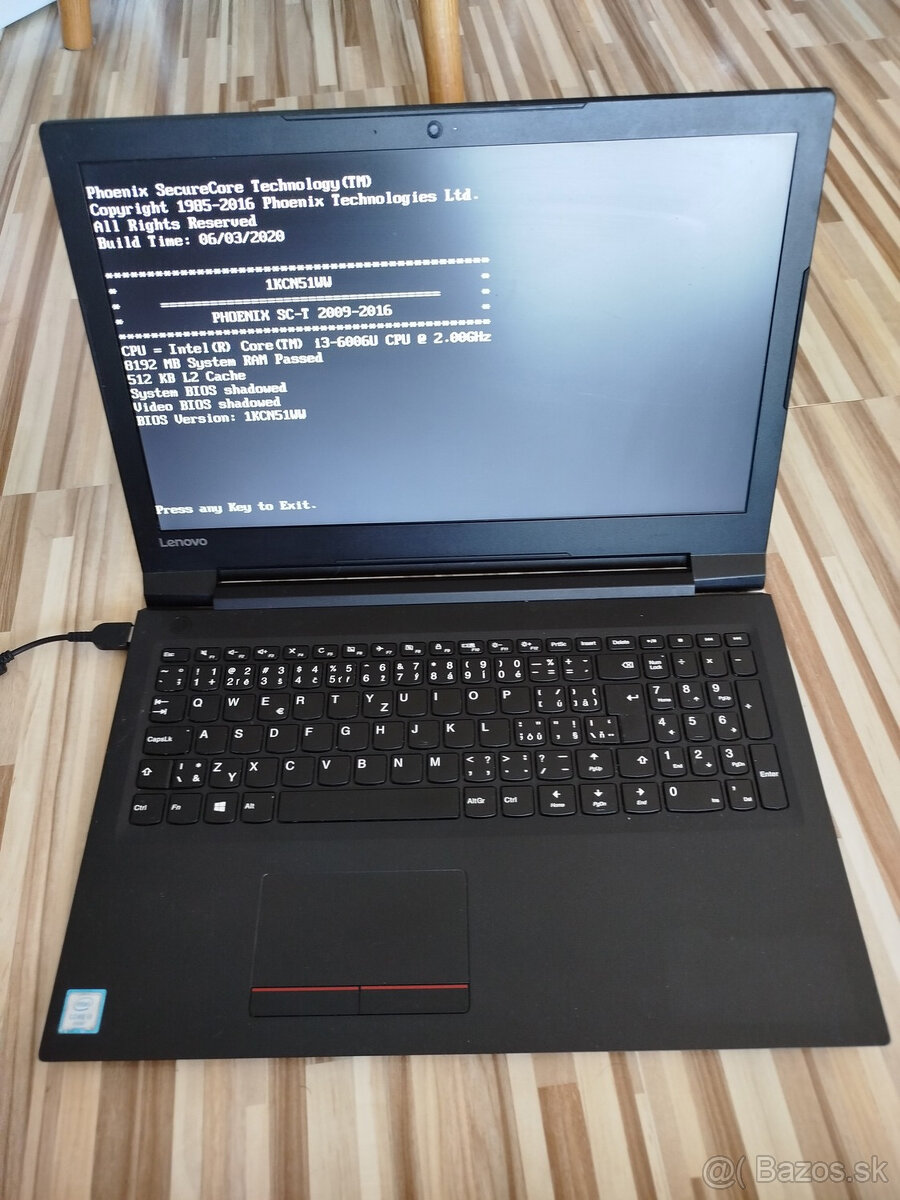 notebook Lenovo V110-15ISK na ND /ND72/