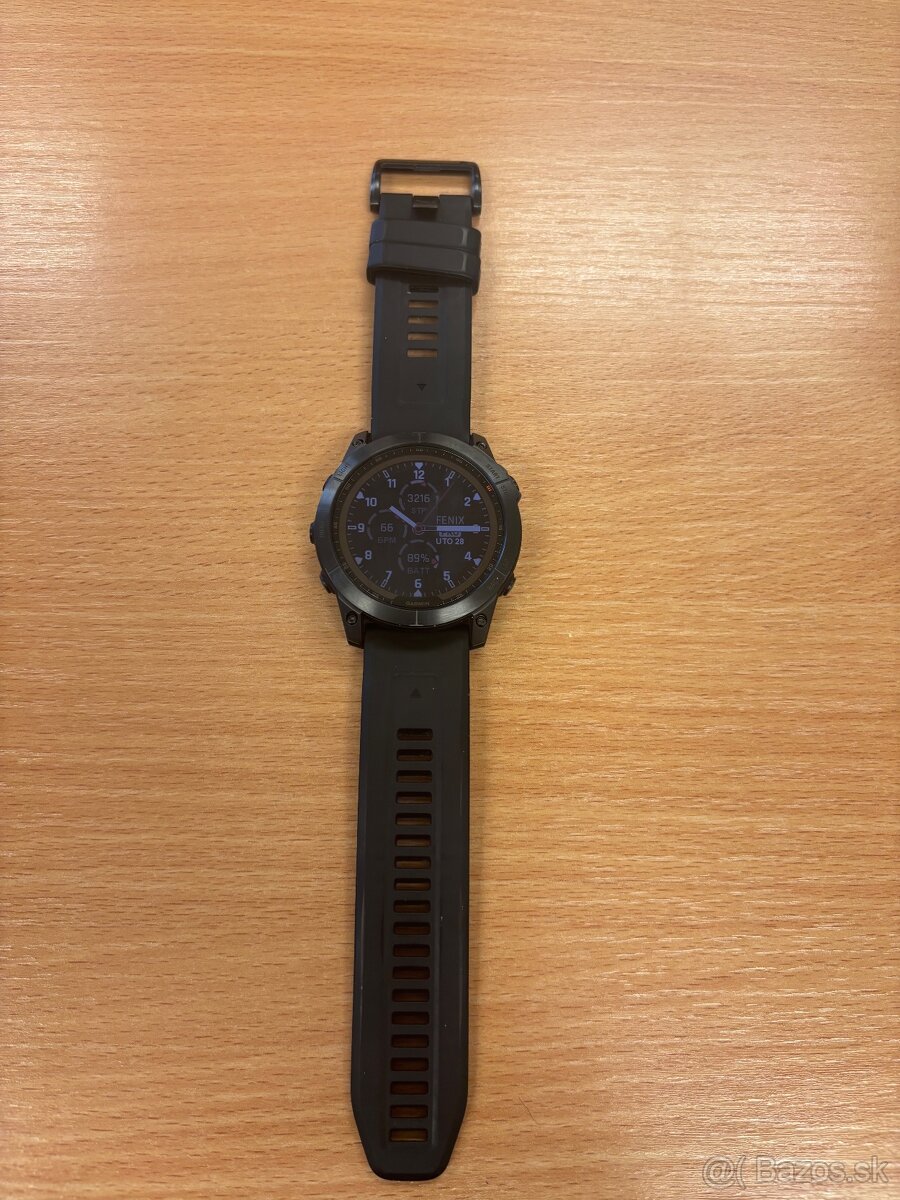 Garmin fenix 7x solar saphire