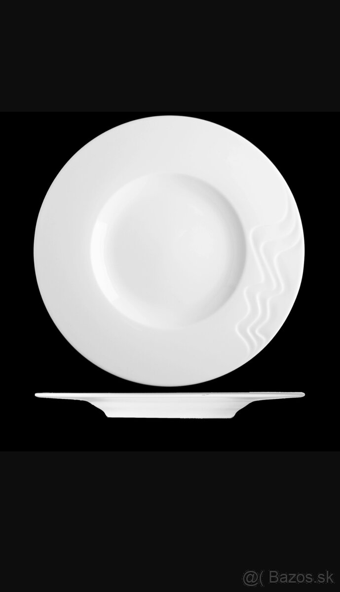 Porcelan/ úplne nové taniere