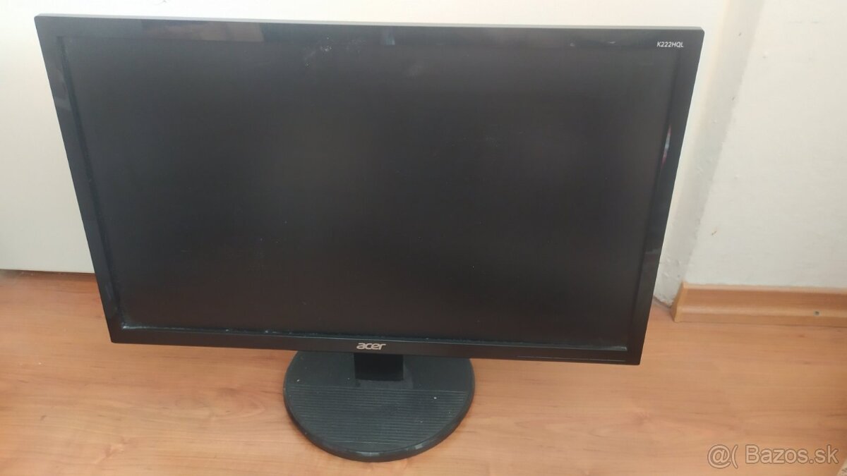 Predám 21,5" monitor Acer K222HQL bez interných reproduktor