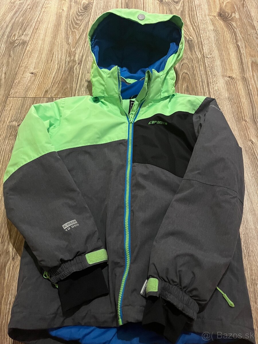 Chlapcenska lyziarska bunda - vek 9-10 rokov