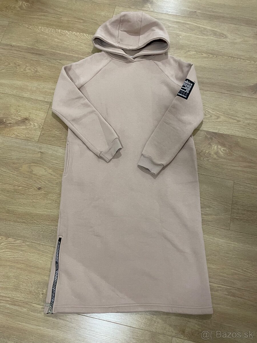 Dlhé, teplé šaty vel. S