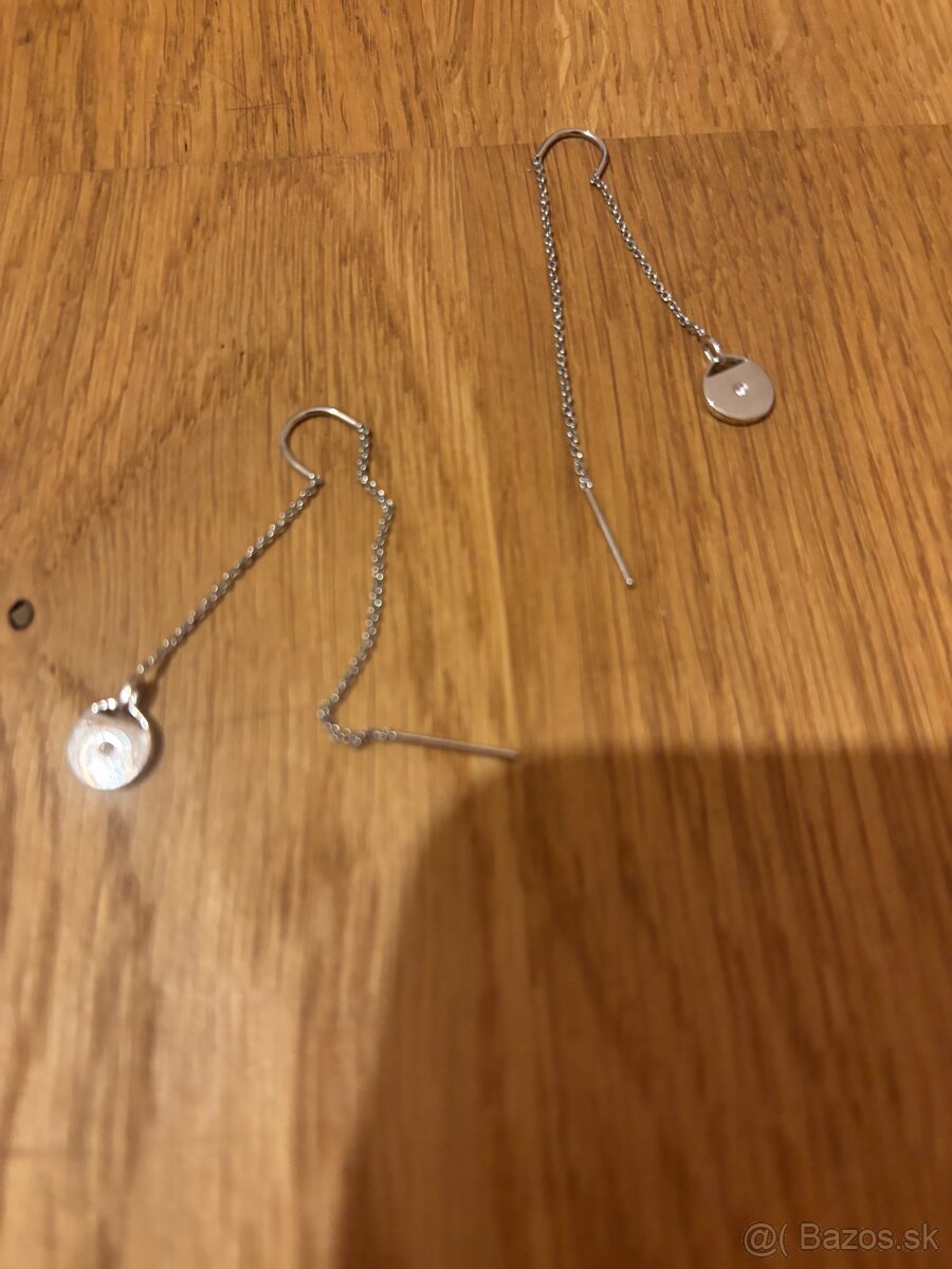 Swarovski vysiace nausnice