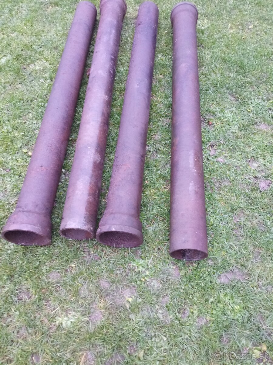 Predám kanalizačne rury liatinove 150mm