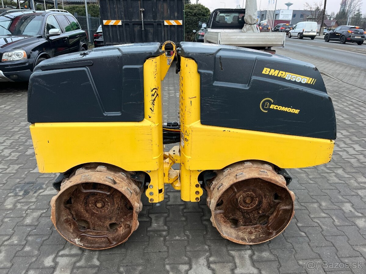 Vibračný valec jezkovy Bomag BMP 8500, 405mth, Wacker Neuson