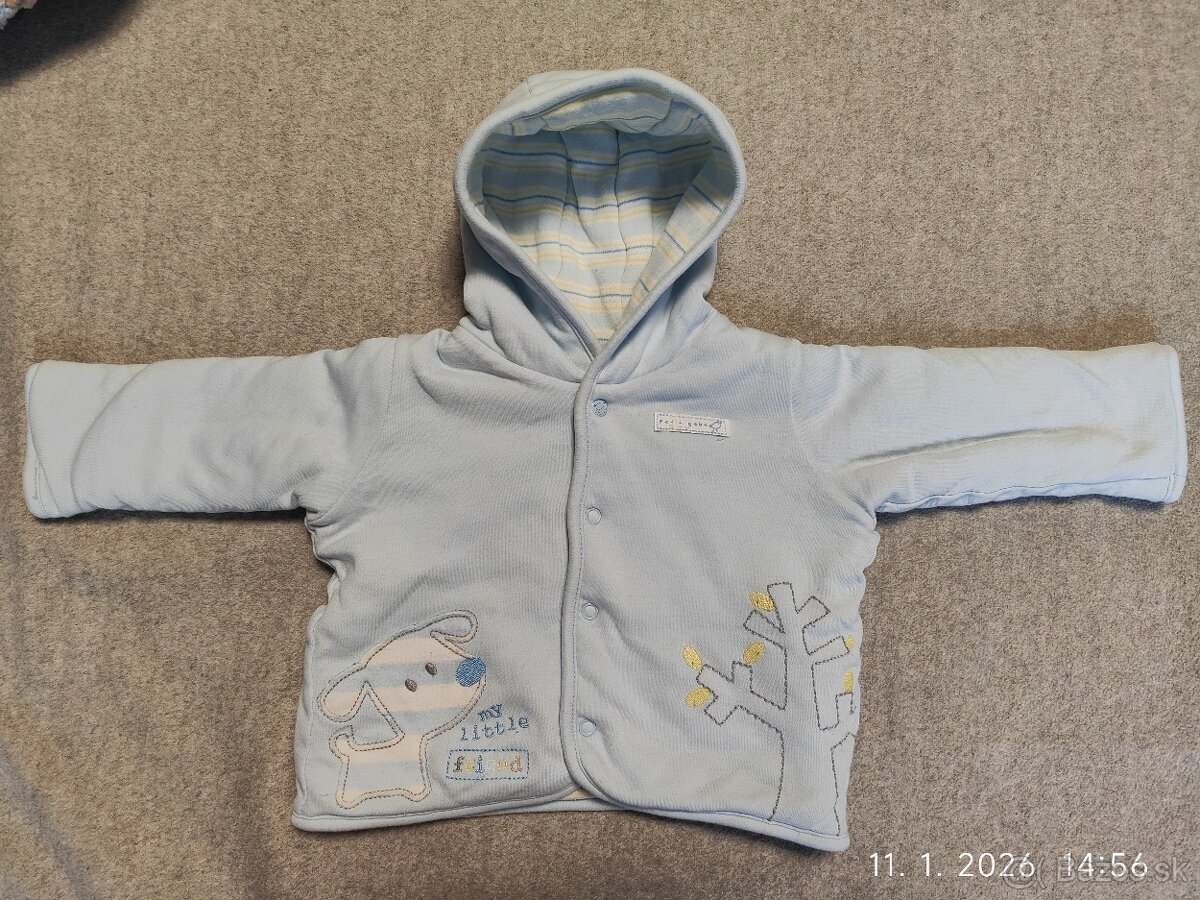 Kabátik pre bábätko