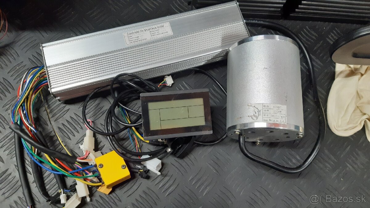 BLDC motor 2000W 60V + RJ