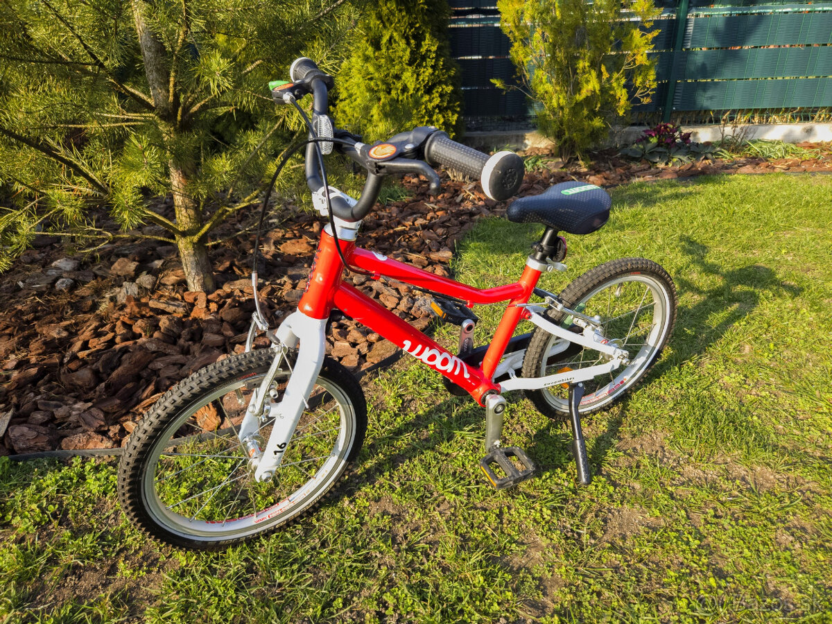 Detský bicykel Woom 3 červený