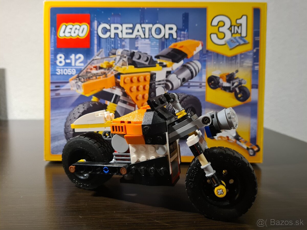 LEGO Creator 3v1 - 31059 Cestná motorka
